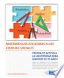 libro Matemticas Aplicadas A Las Ciencias Sociales